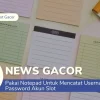 Pakai Notepad Untuk Mencatat Username Password Akun Slot